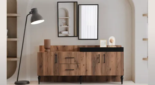 Product img 2, Lidya Modern Ceviz Yemek Odası Takımı